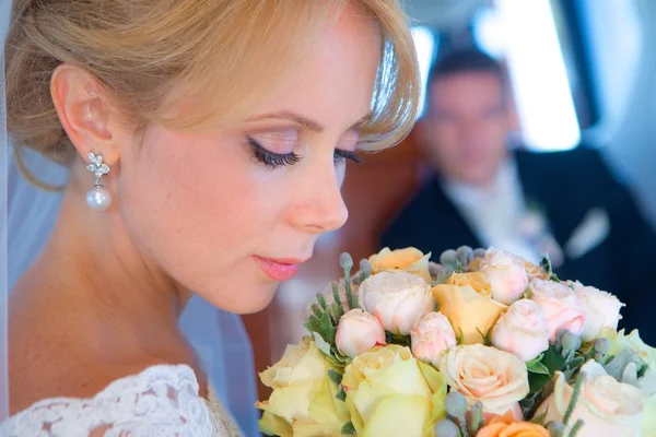 El retrato de la novia Imagen De Stock