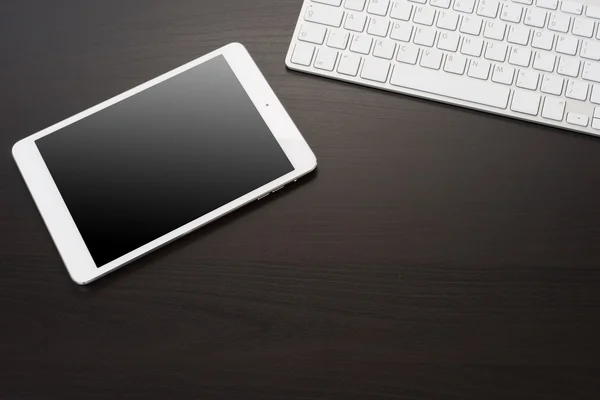 Bílý digitální tablet — Stock fotografie
