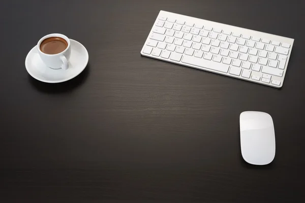 Mouse e teclado de computador — Fotografia de Stock