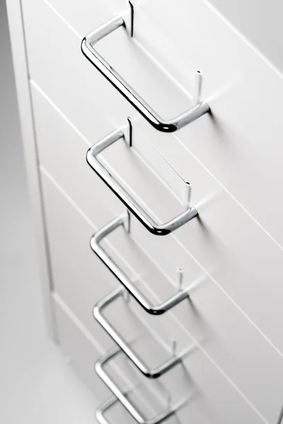 Cabinet with drawers on wheels — Stock Photo, Image