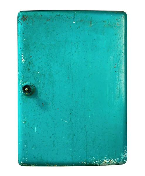Старая дверь холодильника — стоковое фото