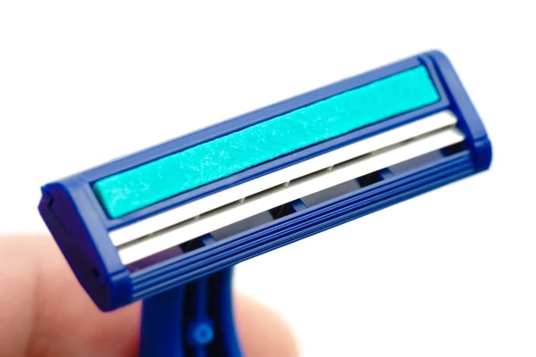 New disposable razor blade — Stock Photo, Image