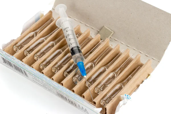 Medical ampoules — Stock Photo, Image