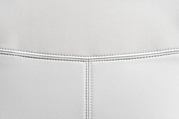 White leather — Stock Photo, Image