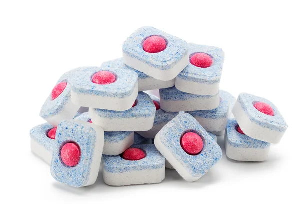 Dishwasher tablets on — Stock Photo, Image