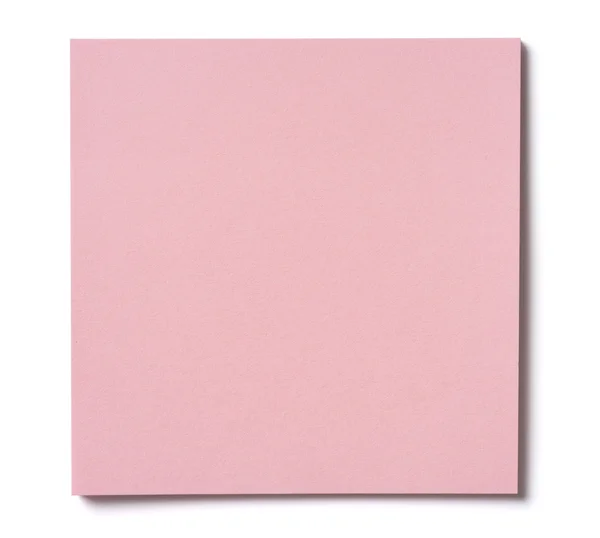 Розовые листы бумаги — стоковое фото