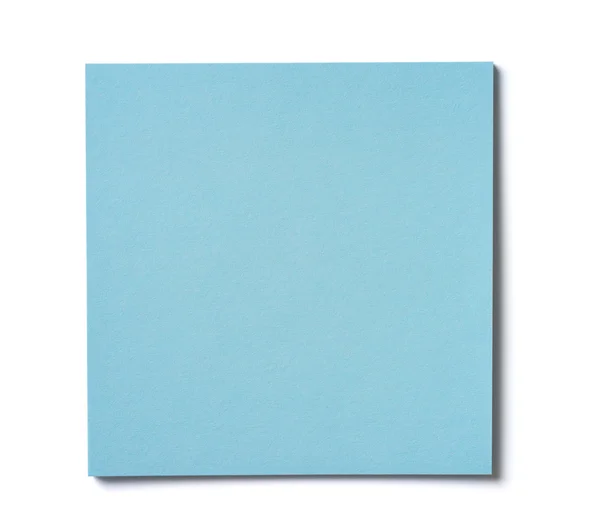 Blauwe stukjes papier — Stockfoto