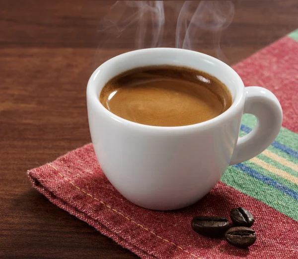 Koffie Espresso close-up — Stockfoto