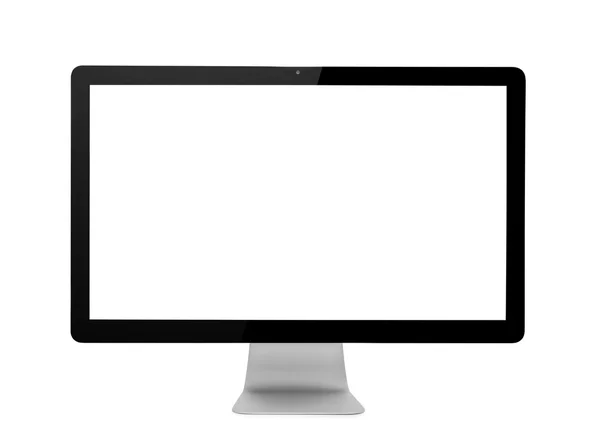 Computer monitor isolated — Stock Photo, Image