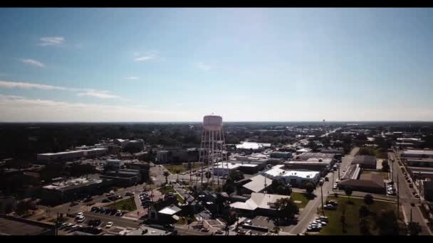 Uma vista de uma cidade — Vídeo de Stock