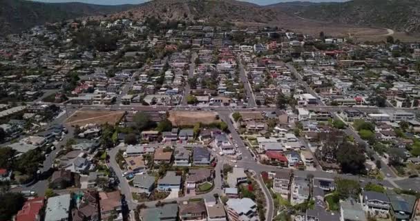 Um close de uma montanha — Vídeo de Stock