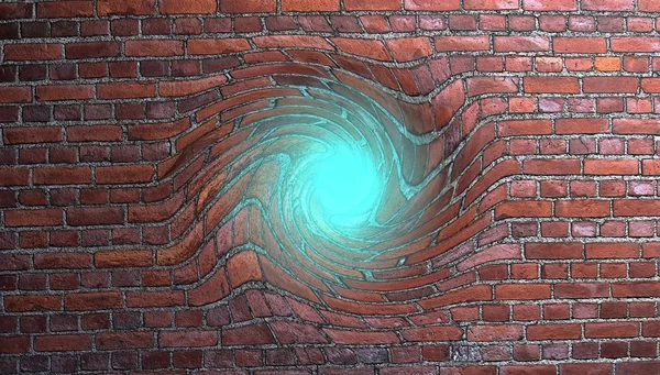 Zaman sıçraması, alan 3d resimde seyahat