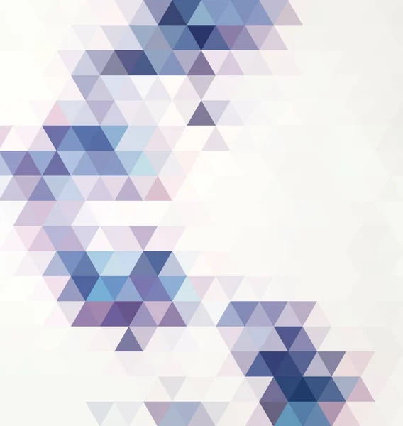 Retro-Muster geometrischer Formen. Buntes Mosaik-Banner. Geometrischer Hipster-Retro-Hintergrund mit Platz für Ihren Text. — Stockvektor