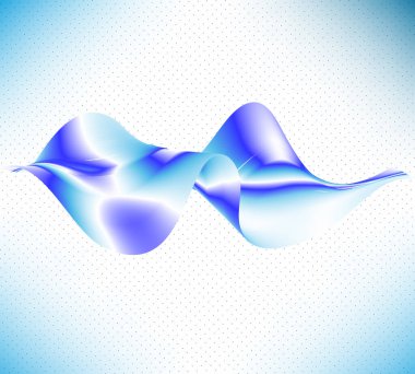 Modern renkli akış posteri. Mavi arkaplanda dalga sıvısı şekli. Tasarım projeniz için sanat tasarımı.