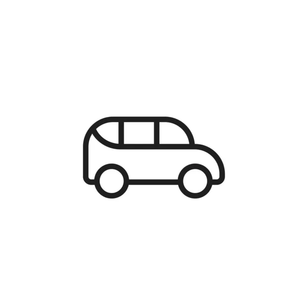 Εικονίδιο Γραμμής Suv Αυτοκινήτου Αυτοκίνητο Και Όχημα Σύμβολο Απομονωμένη Διανυσματική — Διανυσματικό Αρχείο