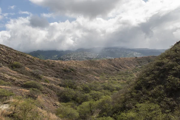 Vista de Diamond Head — Fotografia de Stock