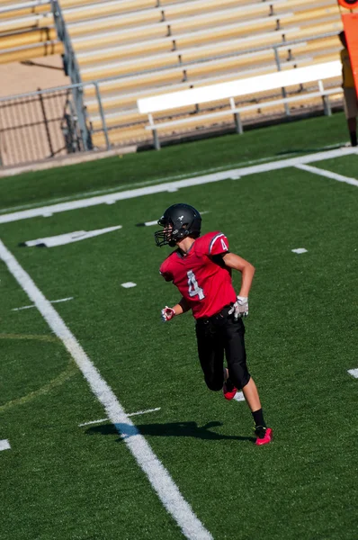 Lisede Amerikan futbolu oyuncusu