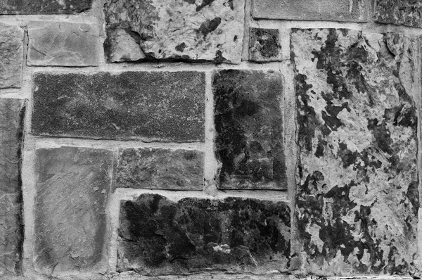 Mur de texture dalle en noir et blanc . — Photo