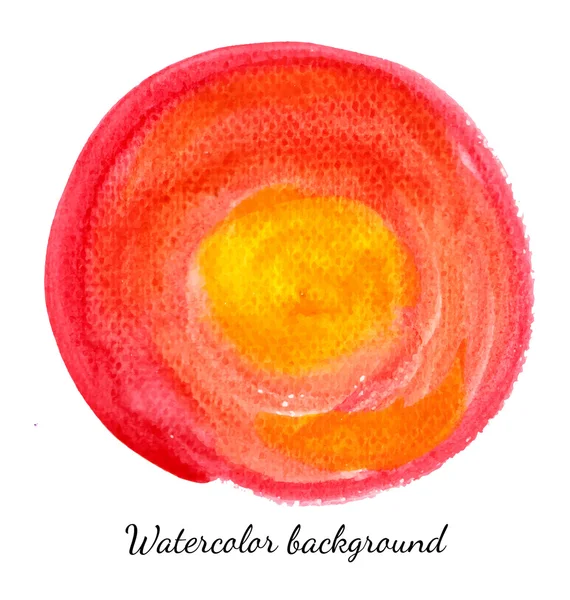 Handgezeichneter Aquarell-Hintergrund für Geschäftspräsentation. — Stockvektor