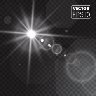 mavi gökyüzünde güneş.