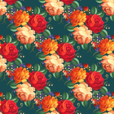 Rus geleneksel tarzda seamless modeli.