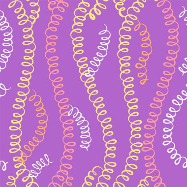 El çizgisi çizgili, pürüzsüz desen. Renkli yatay fırça darbeleri dokusu.