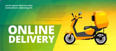 Teslimat servisi, e-ticaret, online alışveriş, hediye teslimatı, kuryeden müşteriye paket alma gibi gerçekçi bir konsept..