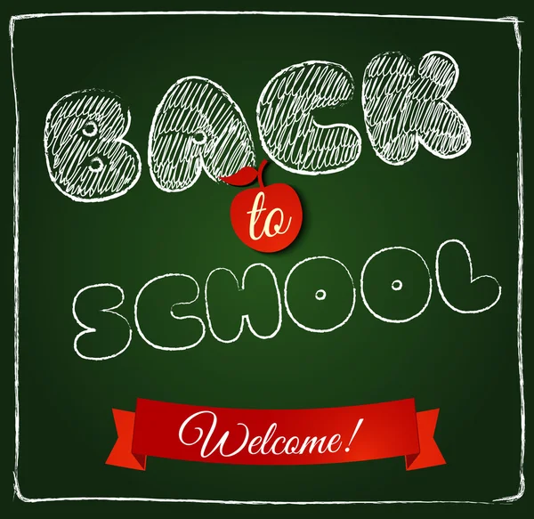 Back to school. — Stock Vector