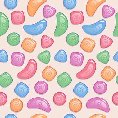 renkli şeker ile Seamless Modeli