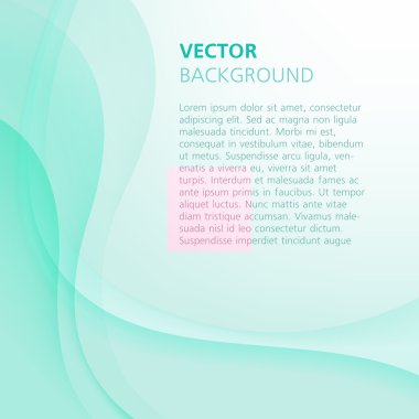 Yeşil vektör arka plan sunu için.