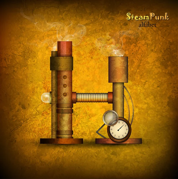 Steam punk brev — Stock vektor