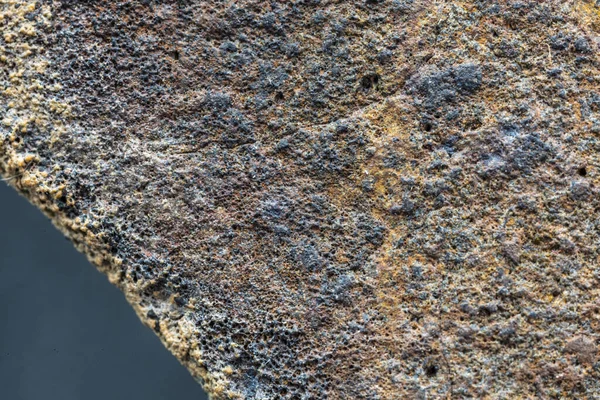 Asteroitten Gelen Chondrite Meteoriti Atacama Çölü Düştü Yakın Görüş — Stok fotoğraf
