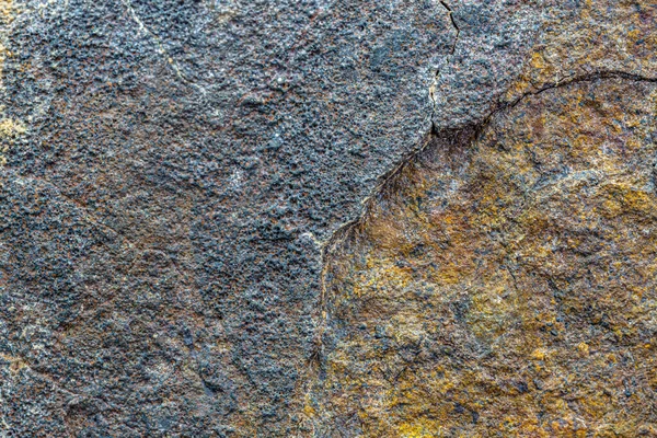 Macro Φωτογραφία Του Φλοιού Σύντηξης Από Ένα Chondrite Meteorite Κομμάτι — Φωτογραφία Αρχείου