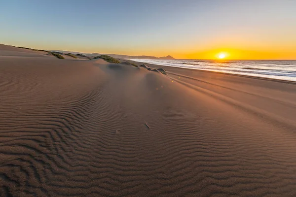 Topocalma Incrível Praia Com Paisagens Selvagens Frente Oceano Pacífico Santiago — Fotografia de Stock
