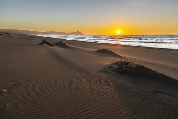 Topocalma Incrível Praia Com Paisagens Selvagens Frente Oceano Pacífico Santiago — Fotografia de Stock
