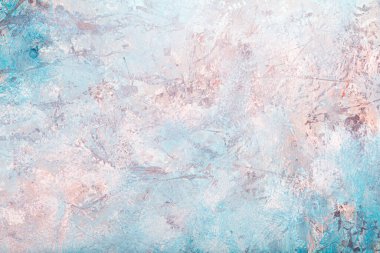 Renkli, soyut bir arkaplan. Boya damlaları ve fırça izleri.