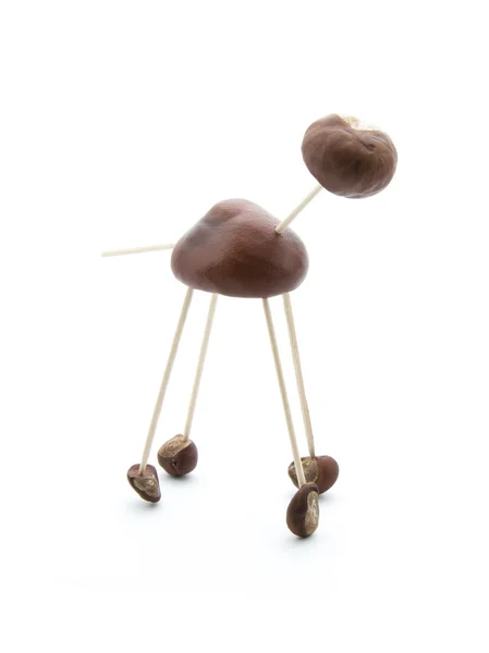 Chestnut figure — Stock Photo, Image