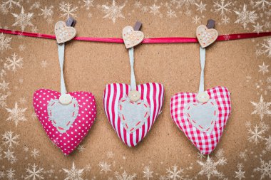 Noel arkaplanı, kopyalama alanı