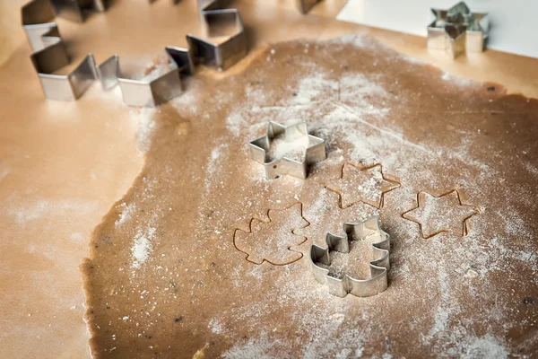Biscotti di pan di zenzero, Natale — Foto Stock