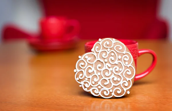 Gingerbread cookie, xmas — Stock Photo, Image