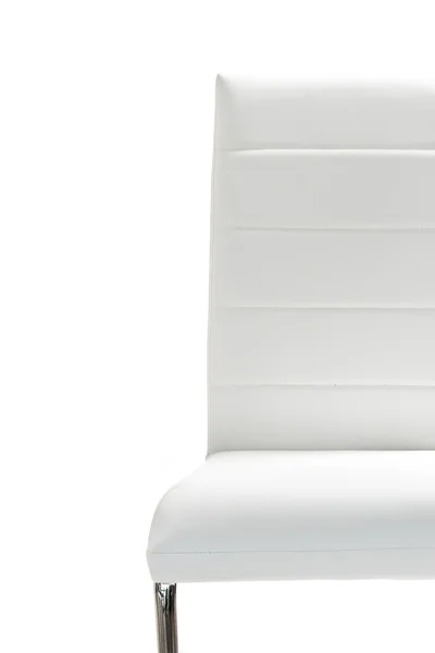 White chair isolated — Stock Photo, Image