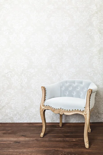 Retro armchair, copy space — Stock Photo, Image