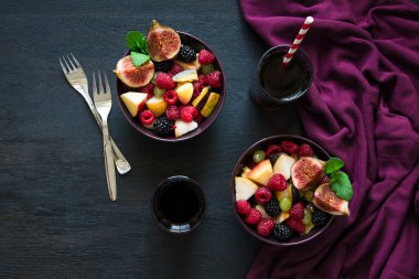 İçecek meyve salatası 