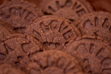 Yemek deseni. Üzerinde 