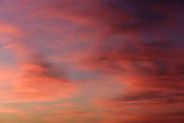Красочное Драматическое Небо Природа Мягкий Фокус — стоковое фото