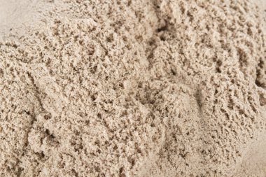 Kinetik kum yığın çocuk kapalı masa oyunu ve yaratıcılık yakın çekim için