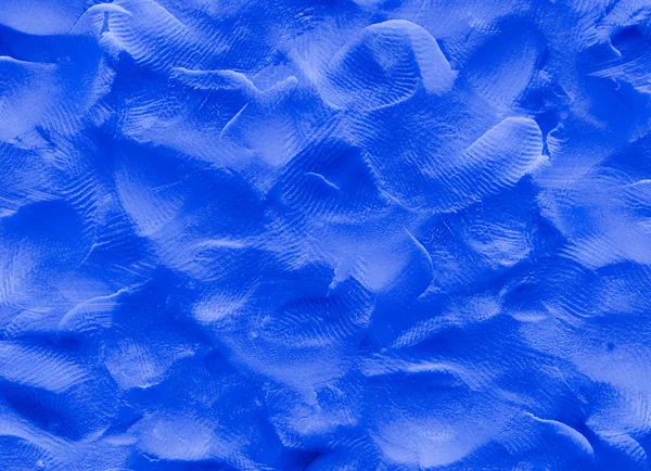 Texture di plastilina blu — Foto Stock