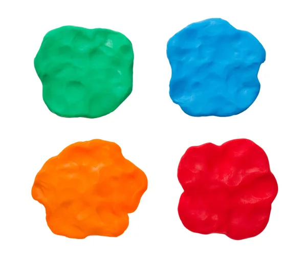 De textuur van plasticine set — Stockfoto