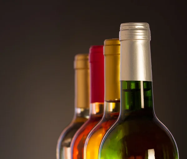 Wine bottles — Stock Photo, Image