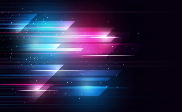 Abstract Spectrum Grid Lighting Line Abstract Background Blue Pink Color — 图库矢量图片